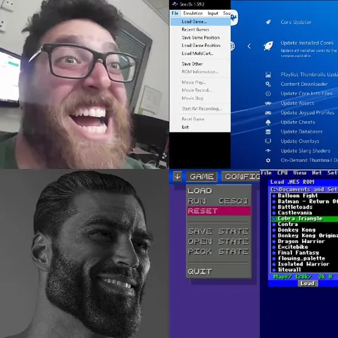 Emulator Menu vs Chad Gaming