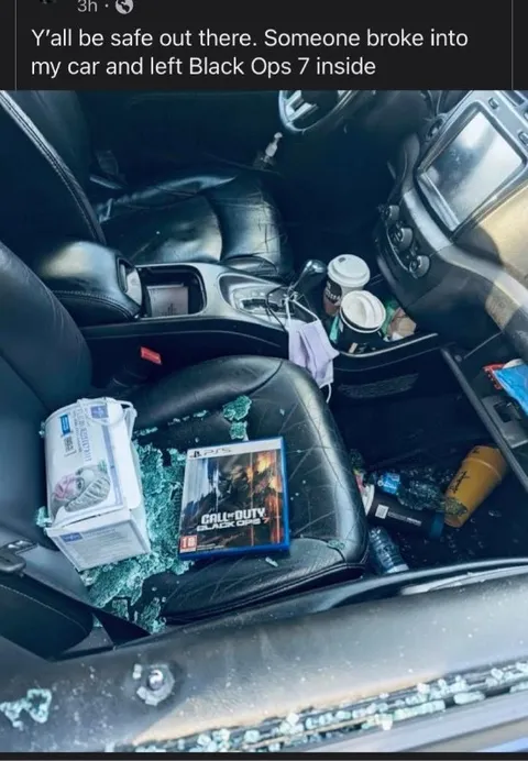 Black Ops 7 Left in Car