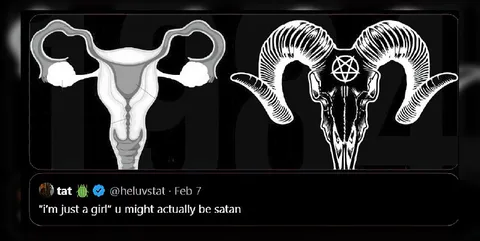 Just a Girl, Actually Satan
