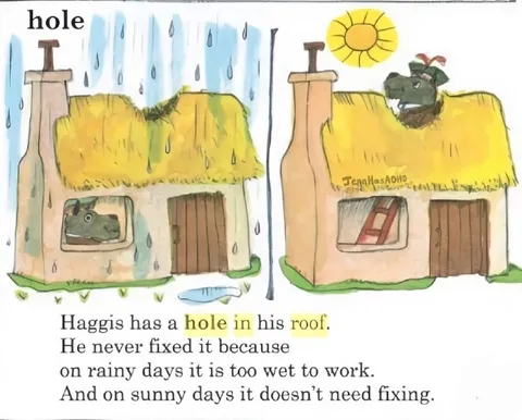 Haggis Never Fixes the Roof