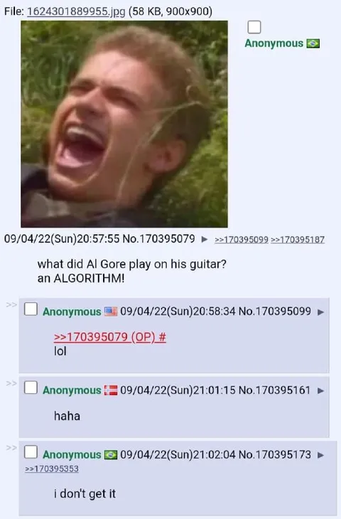 Al Gore Algorithm Guitar Joke