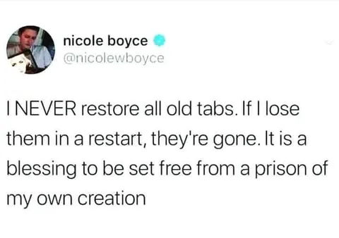 A Prison of My Own Creation