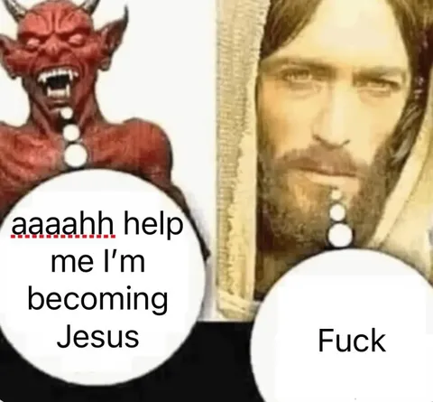 Devil Becoming Jesus
