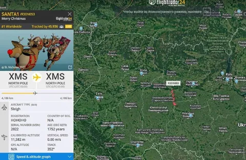 Santa Claus Flight Tracker