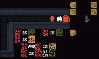 Confusing Word Puzzle Scene