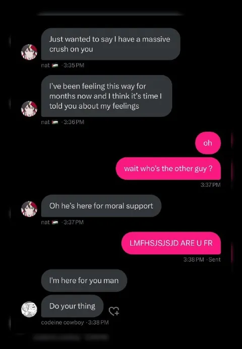 Moral Support Wingman