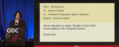 Breath of the Wild Cross-Platform Email