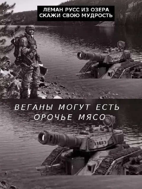 Веганы могут есть орочье мясо