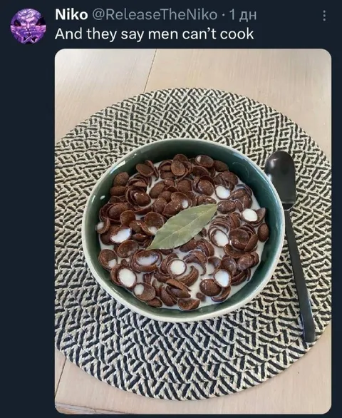 Men Can’t Cook Cereal