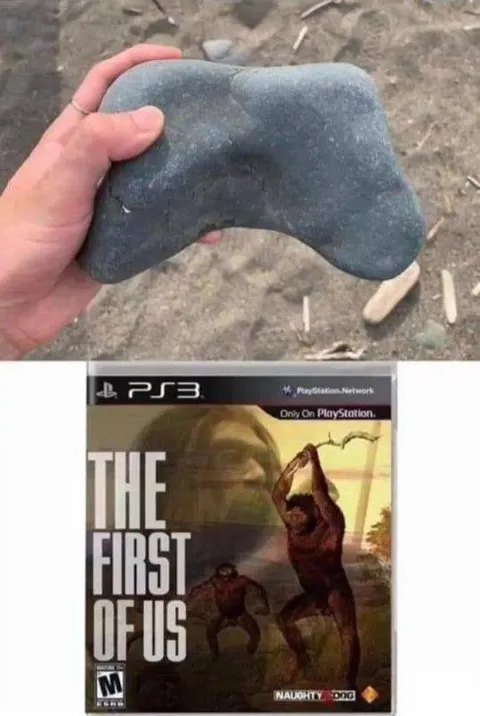 The First of Us Controller Meme