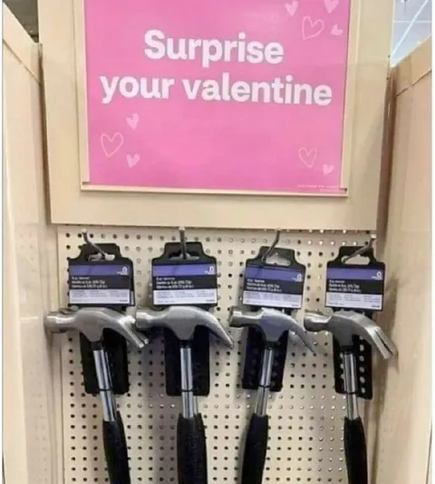 Surprise Your Valentine With Hammers
