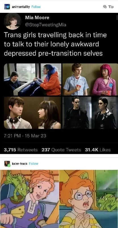 Trans Girls Meet Their Past Selves