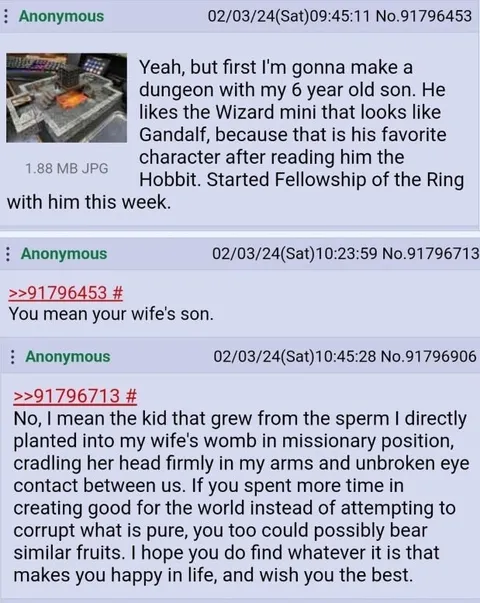 My Wife's Son Joke