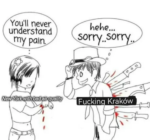 New York Versus Kraków Pain