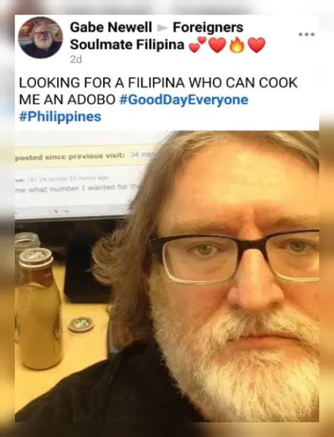 Gabe Newell Wants a Filipina