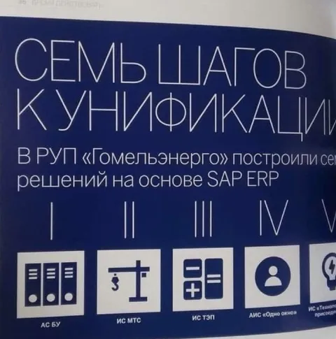 Семь шагов к унификации