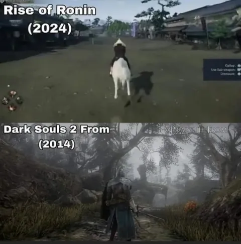 Rise of Ronin vs Dark Souls 2