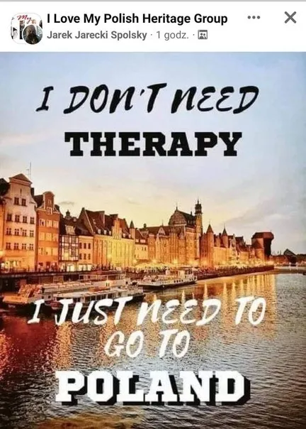 I Just Need to Go to Poland