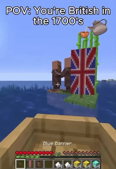 British Minecraft Tea Disaster