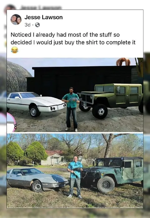 Bought the Shirt to Complete It