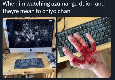 Azumanga Daioh Chiyo-chan Rage