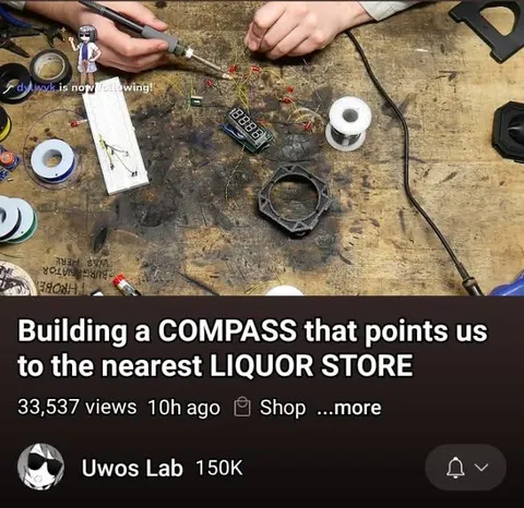 Compass to the Nearest Liquor Store