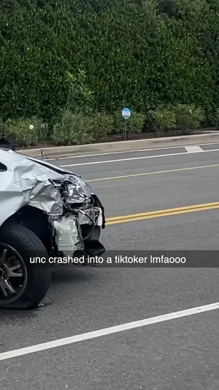 Unc Crashes Into a TikToker