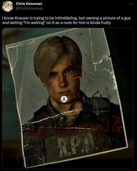 Krauser’s Intimidating Picture