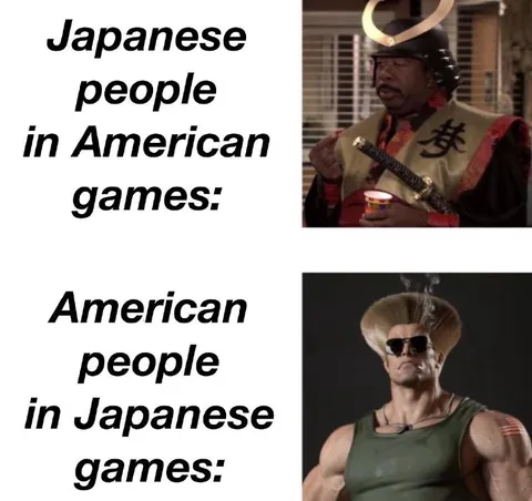 Japanese People in American Games