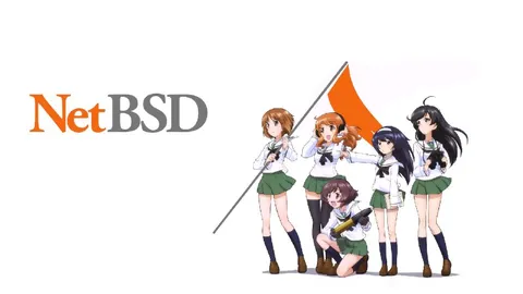 NetBSD Anime Girls