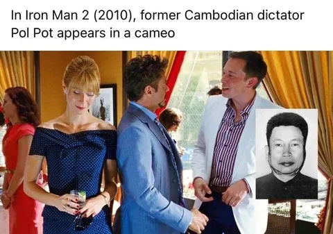 Pol Pot Cameo in Iron Man 2