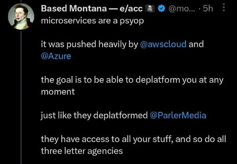 Microservices Are a Psyop