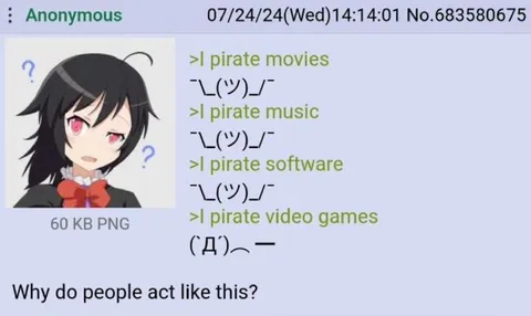 Pirating Everything Except Video Games