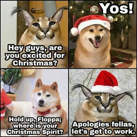 Floppa Christmas Spirit