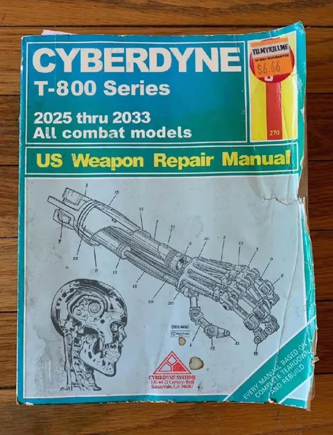 Cyberdyne Weapon Repair Manual