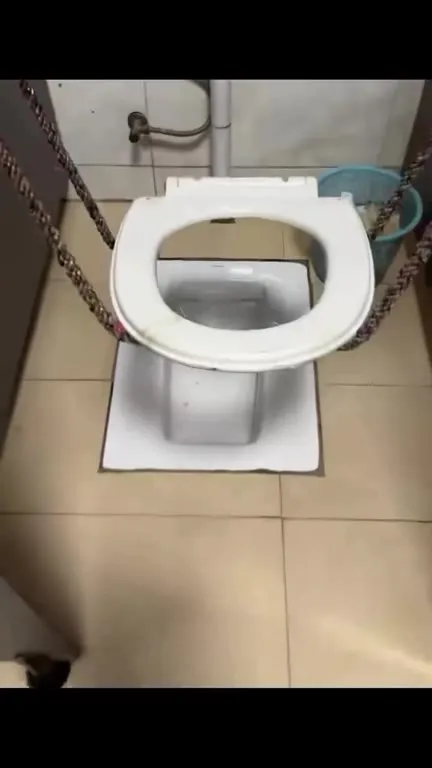 Туалет с неожиданным выходом