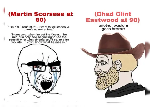 Martin Scorsese and Clint Eastwood Aging