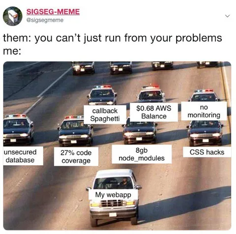 Running From Your Problems