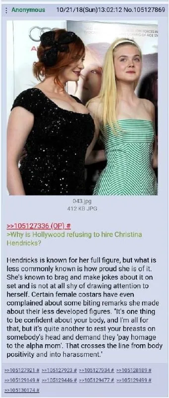 Christina Hendricks Alpha Mom Joke