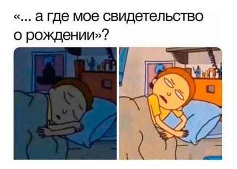 Где моё свидетельство о рождении
