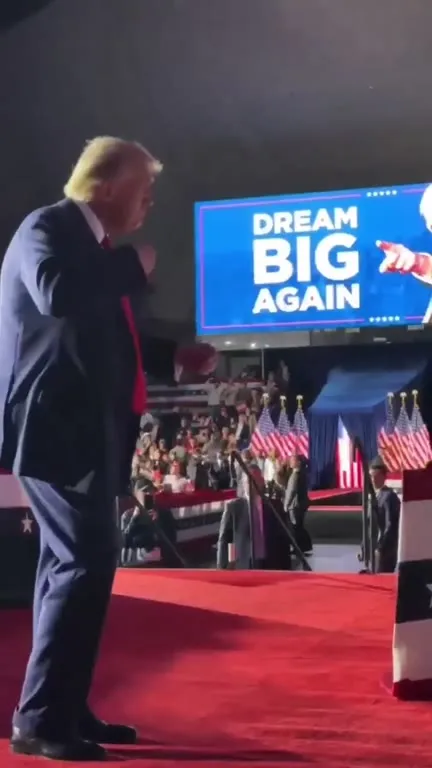 Trump Dancing to Bam Bam Bam