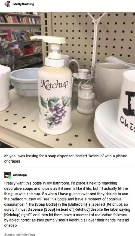 Ketchup Soap Dispenser