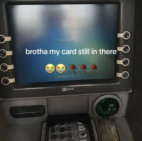 ATM Shutting Down With Card Inside