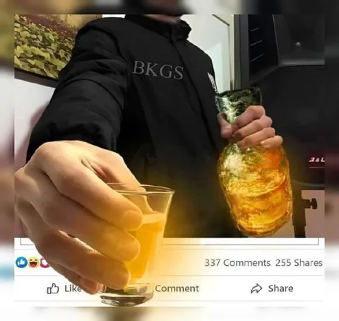 Pouring a Drink Online