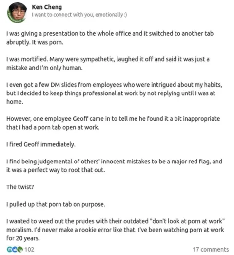 Porn Tab Workplace Plot Twist