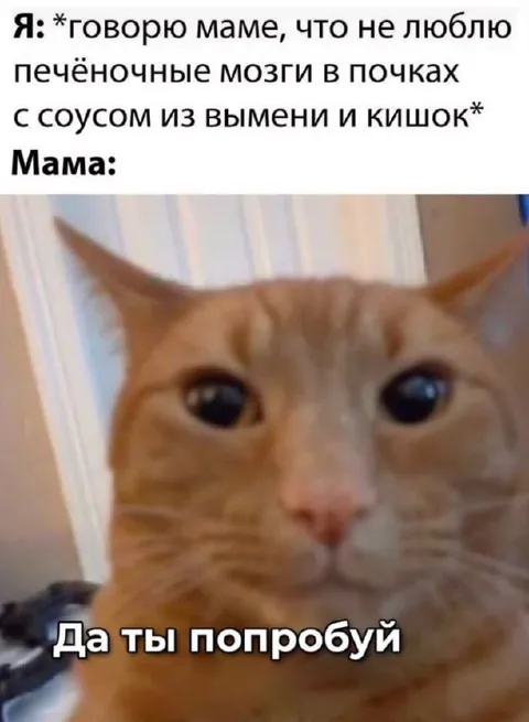 Мама предлагает попробовать