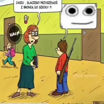 Dlaczego przyszedłeś z bronią do szkoły?