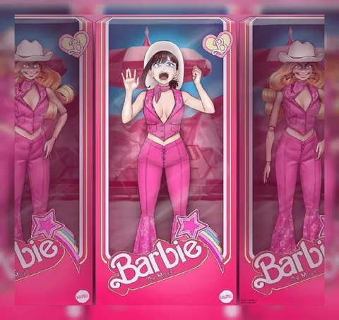 Screaming Barbie Doll Box