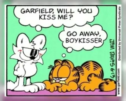 Garfield Says Go Away Boykisser