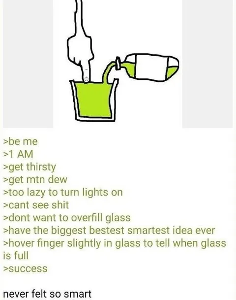 Hover Finger Glass Trick